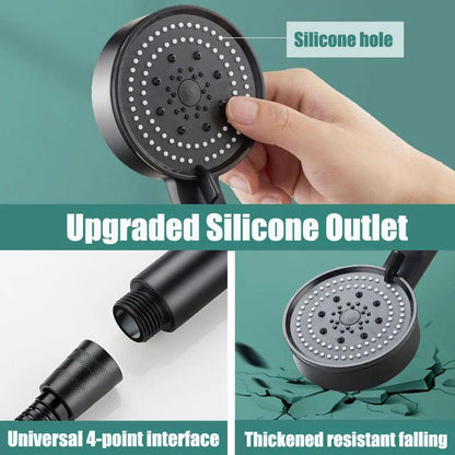 5 Modes Shower Head Adjustable High Pressure Water Saving - 60 Off Store