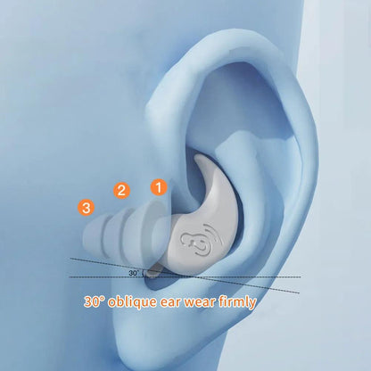 Anti Noise Silicone Earplugs Swimming Ear Plugs - 60 Off Store