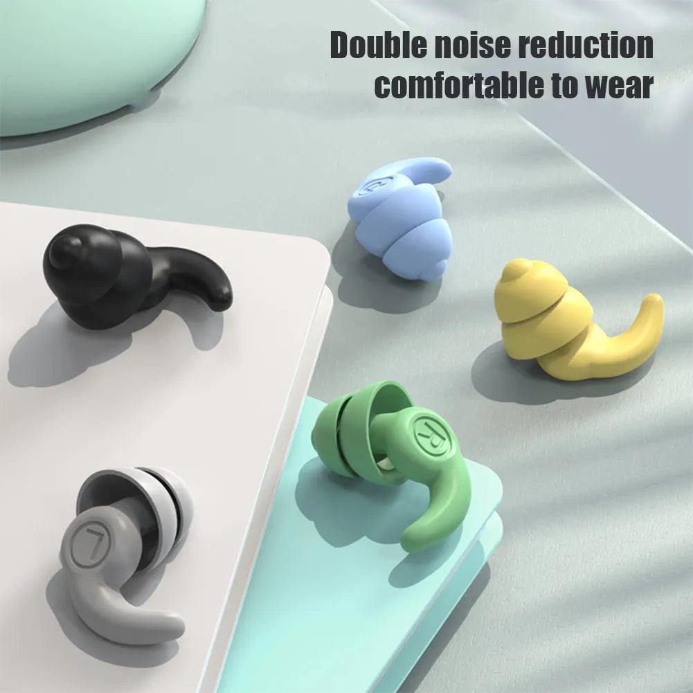 Anti Noise Silicone Earplugs Swimming Ear Plugs - 60 Off Store