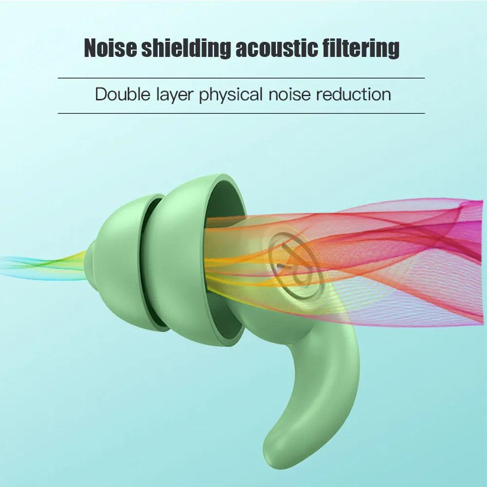 Anti Noise Silicone Earplugs Swimming Ear Plugs - 60 Off Store