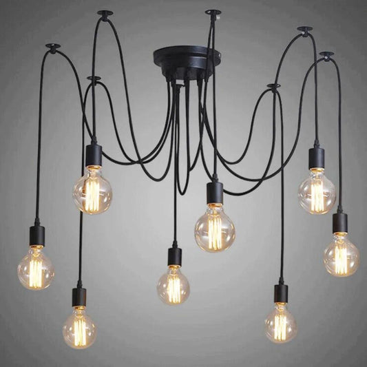 Vintage Industrial Spider Chandelier Pendant Light - 60 Off Store