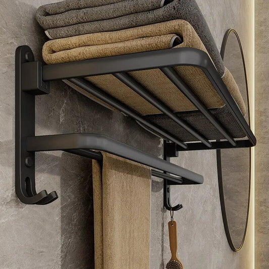 Folding towel rack - 60 Off Store